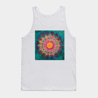 Green Mandala Tank Top